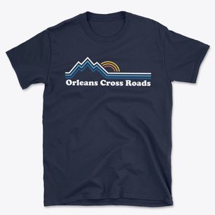 Orleans Cross Roads West Virginia Mountain View Basic T-Shirt
