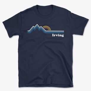 Irving Pennsylvania Mountain View Basic T-Shirt