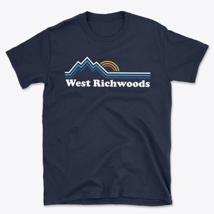 West Richwoods Arkansas Mountain View Basic T-Shirt