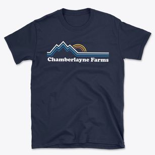 Chamberlayne Farms Virginia Mountain View Basic T-Shirt