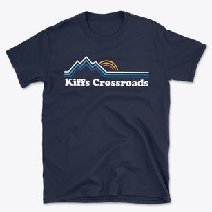 Kiffs Crossroads South Carolina Mountain View Basic T-Shirt