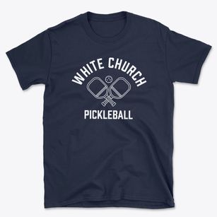 White Church Missouri Pickleball Basic T-Shirt