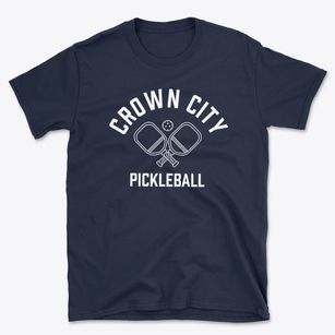 Crown City West Virginia Pickleball Basic T-Shirt