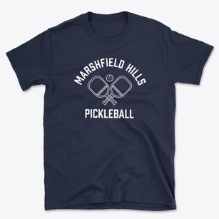 Marshfield Hills Massachusetts Pickleball Basic T-Shirt