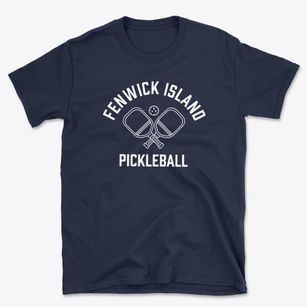 Fenwick Island Delaware Pickleball Basic T-Shirt