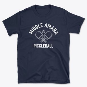 Middle Amana Iowa Pickleball Basic T-Shirt