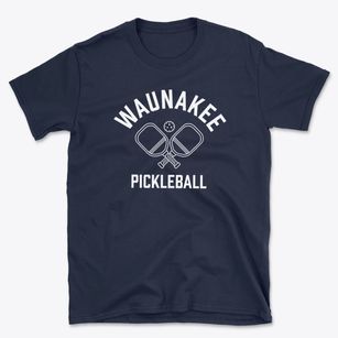 Waunakee Wisconsin Pickleball Basic T-Shirt