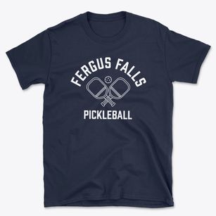 Fergus Falls Minnesota Pickleball Basic T-Shirt