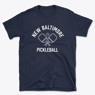 New Baltimore Michigan Pickleball Basic T-Shirt