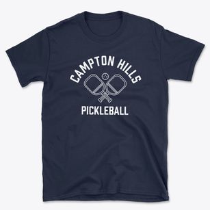 Campton Hills Illinois Pickleball Basic T-Shirt
