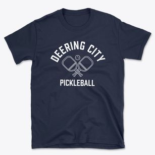 Deering City Illinois Pickleball Basic T-Shirt