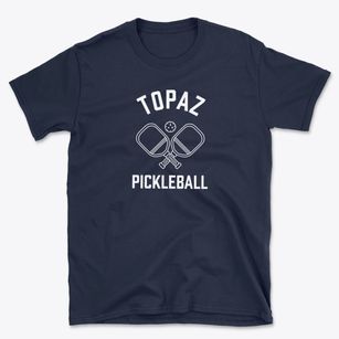 Topaz Michigan Pickleball Basic T-Shirt