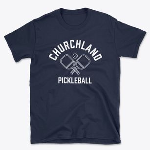 Churchland North Carolina Pickleball Basic T-Shirt