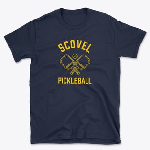 Scovel Illinois Pickleball Basic T-Shirt