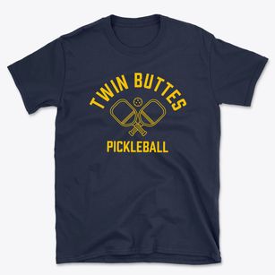 Twin Buttes North Dakota Pickleball Basic T-Shirt