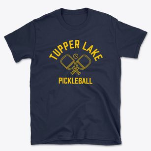 Tupper Lake New York Pickleball Basic T-Shirt