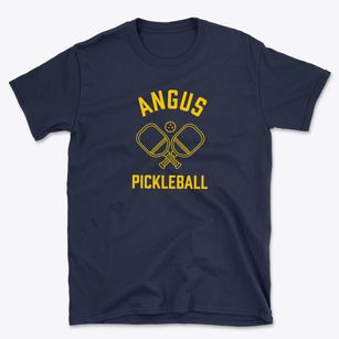 Angus Wisconsin Pickleball Basic T-Shirt