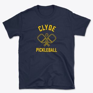 Clyde Nebraska Pickleball Basic T-Shirt