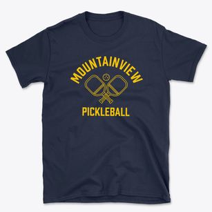 Mountainview Maine Pickleball Basic T-Shirt