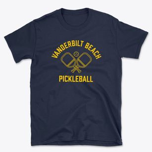 Vanderbilt Beach Florida Pickleball Basic T-Shirt