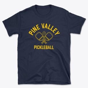 Pine Valley Mississippi Pickleball Basic T-Shirt