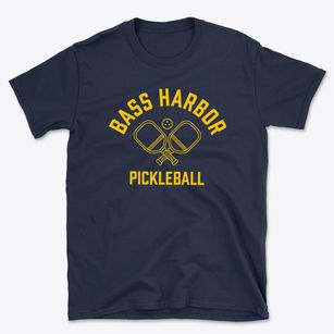 Bass Harbor Maine Pickleball Basic T-Shirt