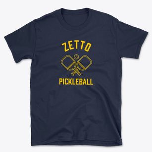 Zetto Georgia Pickleball Basic T-Shirt