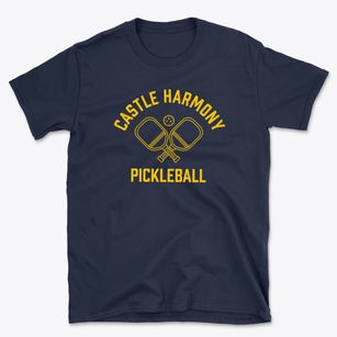 Castle Harmony Maine Pickleball Basic T-Shirt