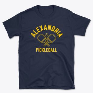 Alexandria New York Pickleball Basic T-Shirt