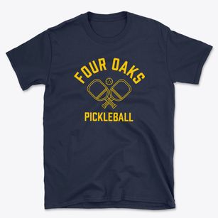 Four Oaks North Carolina Pickleball Basic T-Shirt