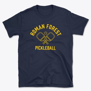 Roman Forest Texas Pickleball Basic T-Shirt