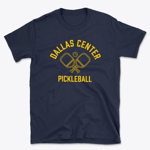 Dallas Center Iowa Pickleball Basic T-Shirt