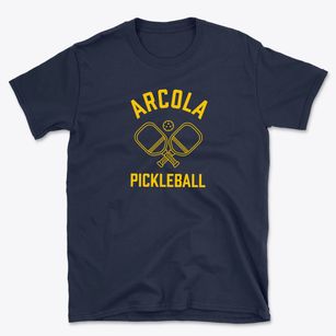 Arcola Mississippi Pickleball Basic T-Shirt