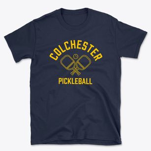 Colchester Connecticut Pickleball Basic T-Shirt