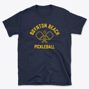 Boynton Beach New Jersey Pickleball Basic T-Shirt