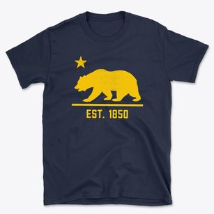  California Bear Flag Basic T-Shirt