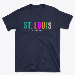 St. Louis Oklahoma Color Pop Basic T-Shirt