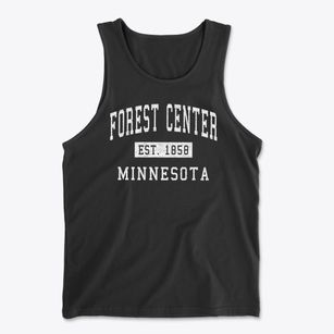 Forest Center Minnesota Classic Established Men's Cotton Tank