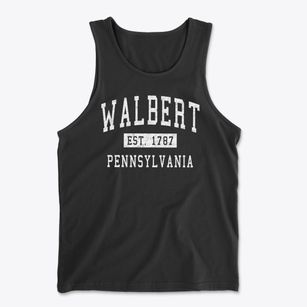 Walbert Pennsylvania Classic Established Men's Cotton Tank