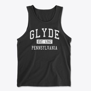 Glyde Pennsylvania Classic Established Men's Cotton Tank