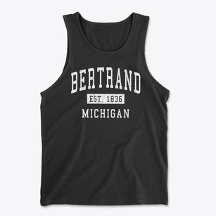 Bertrand Michigan Classic Established Men's Cotton Tank