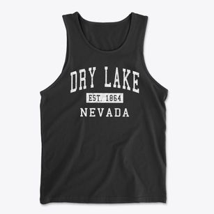 Dry Lake Nevada Classic Established Men's Cotton Tank