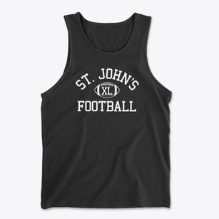 Saint John's Lutheran School Classic Football Men's Cotton Tank