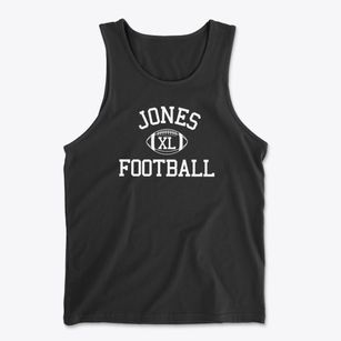 Jones Intermediate School Classic Football Men's Cotton Tank