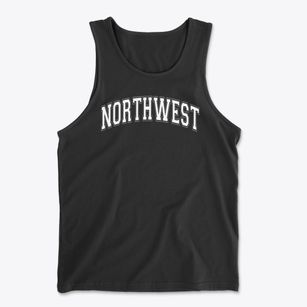 Northwest Childrens School Varsity Arch Men's Cotton Tank