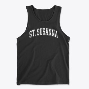 Ascension/st Susanna Parish Varsity Arch Men's Cotton Tank
