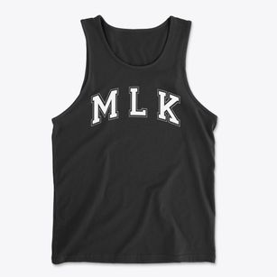 M L King School In Westwood Varsity Arch Men's Cotton Tank