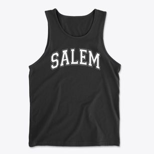 Salem Academy Varsity Arch Men's Cotton Tank