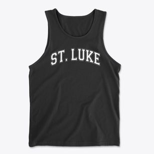 Saint Luke School Varsity Arch Men's Cotton Tank