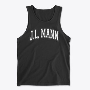 J.l. Mann High School Varsity Arch Men's Cotton Tank